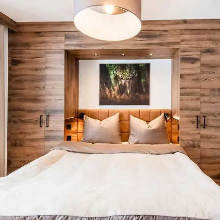 Golden Lodges Close To The Ski Lift *